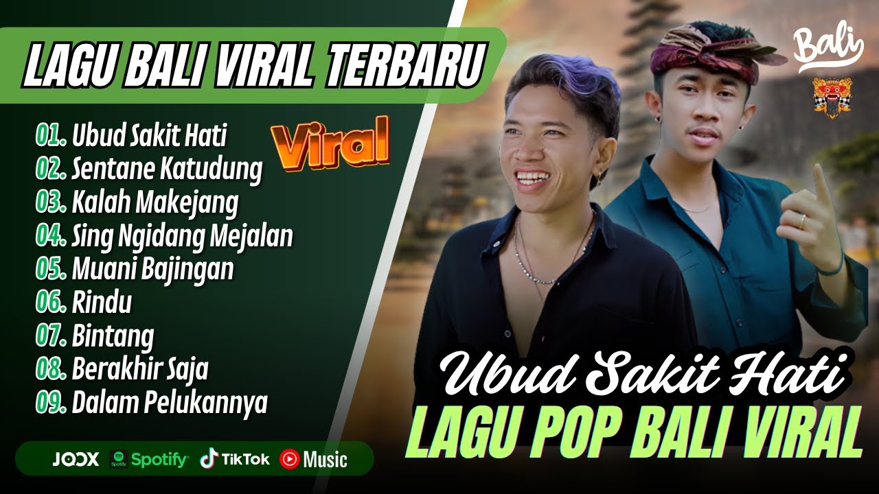 Bagus Parijata - UBAD SAKIT HATI | SENTANE KATUDUNG | KALAH MEKEJANG || ALBUM LAGU BALI TERPOPULER
