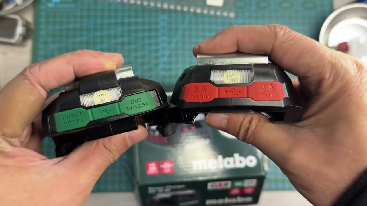 Metabo PC18-65 & HiKOKI UC18DA 