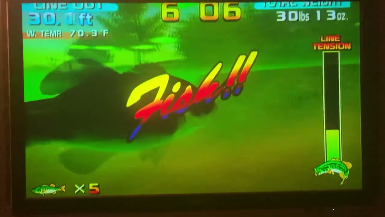 Sega bass fishing Wii walkthrough