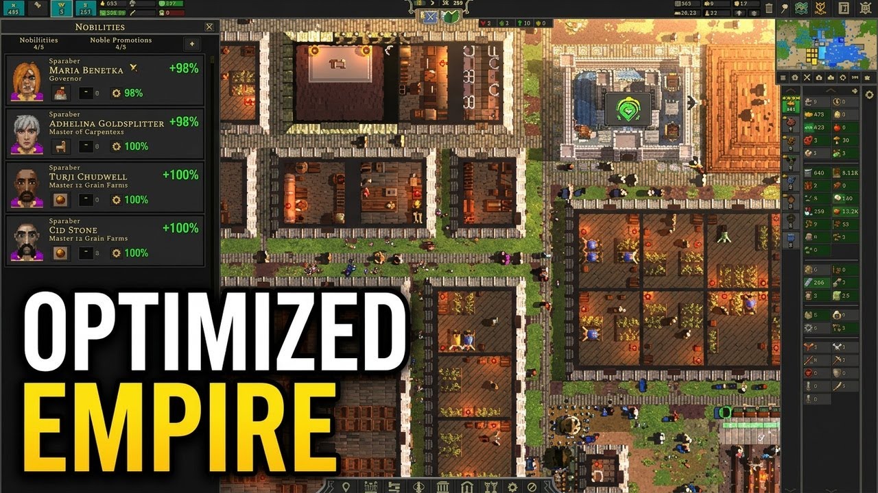 Songs of Syx Empire Builder | Master the Chair Economy & Noble System
