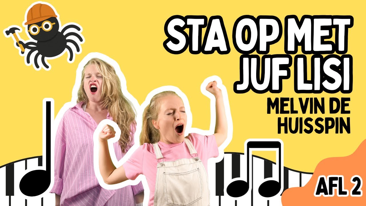 Sta op met juf Lisi - Zing de dag vrolijk in en leer over TA, TITI en Melvin | Aflevering 2