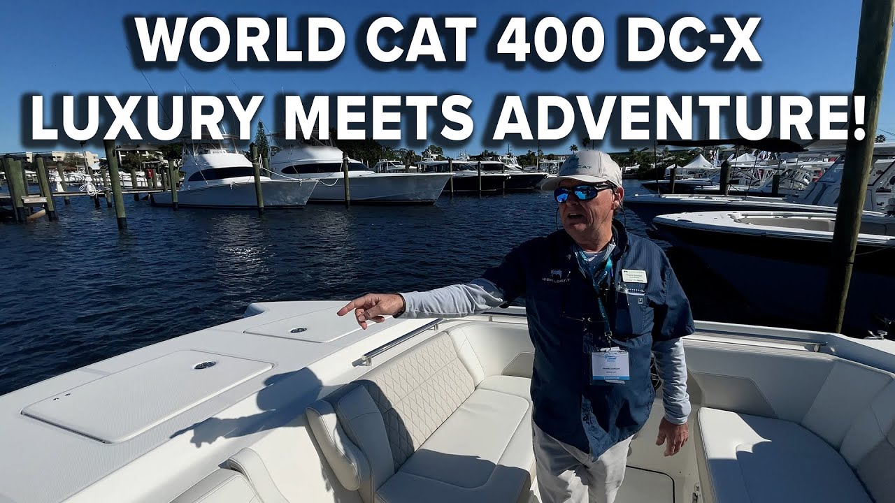World Cat 400 DC-X Walkthrough: The Perfect Catamaran for Luxury and Adventure