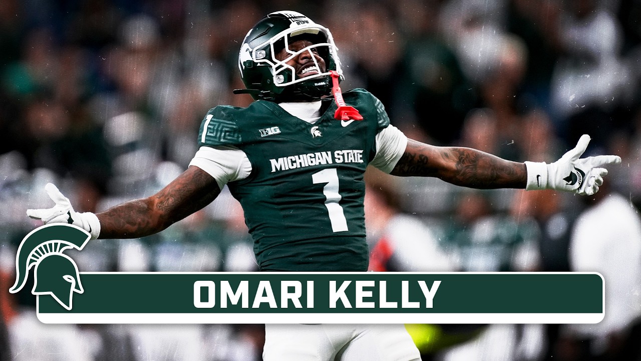 2026 SENIOR HIGHLIGHTS: WR Omari Kelly | Michigan State Football
