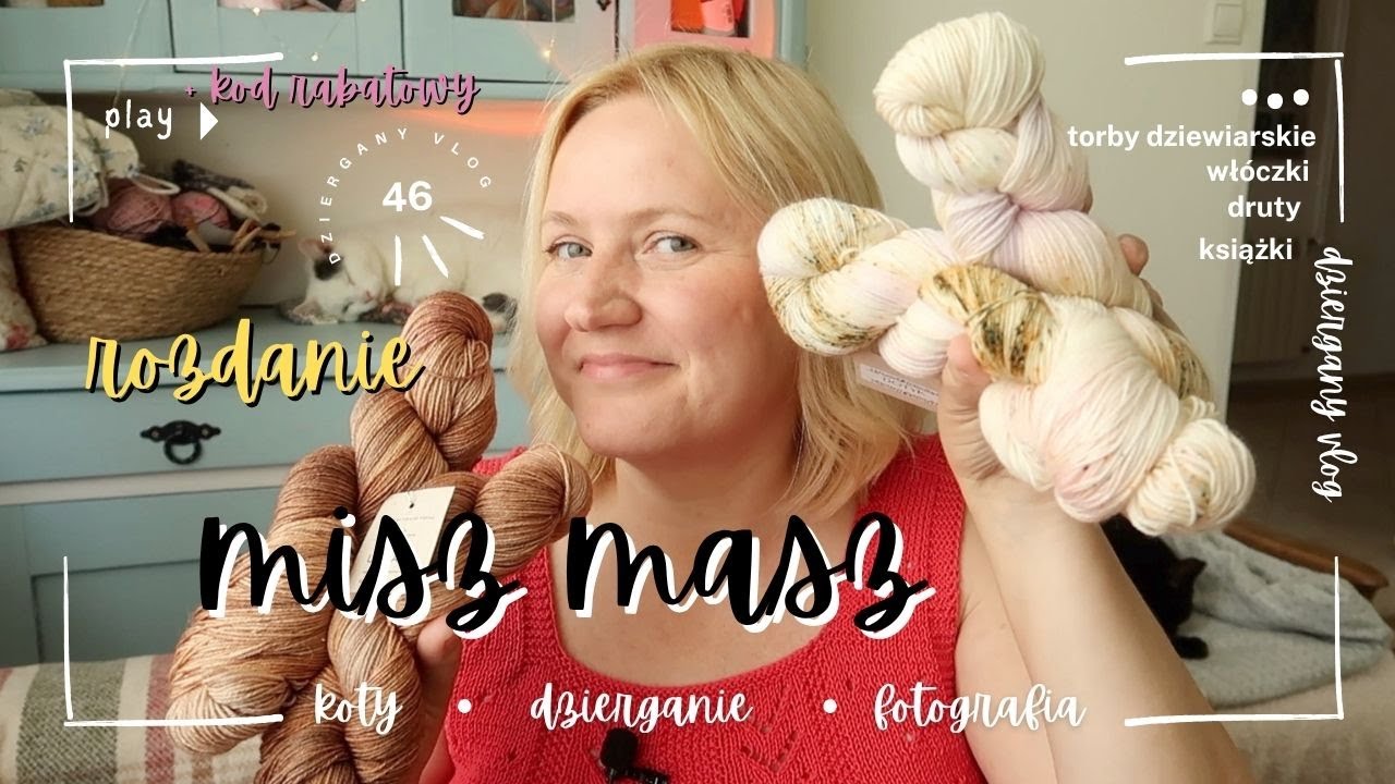ROZDANIE🌟 zakupy włóczek na nowe projekty, nowe druty i wydania papierowe | knitting vlog #46