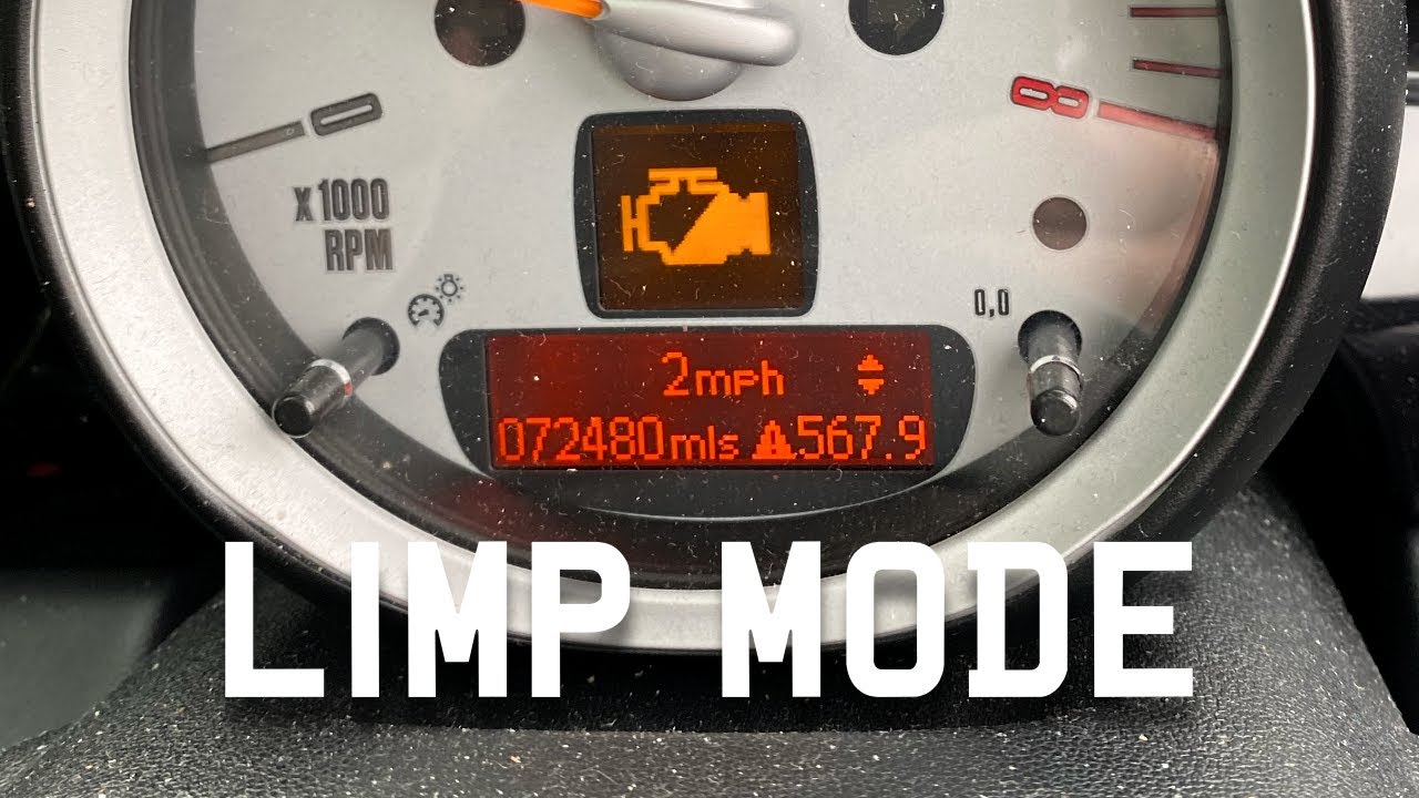 Mini Cooper S Engine Management Light and running in Limp Mode