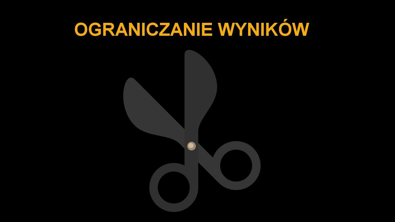Kurs SQL 11: Jak ograniczać wyniki zapytań? (klauzula where)