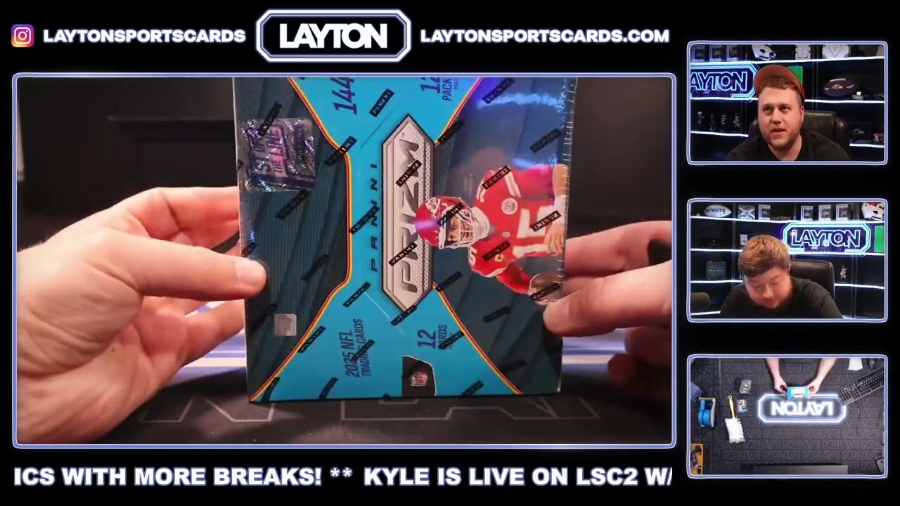 AWESOME! 2025 Panini Prizm Football 1st Off The Line FOTL 3 Box Break #1   RANDOM TEAMS