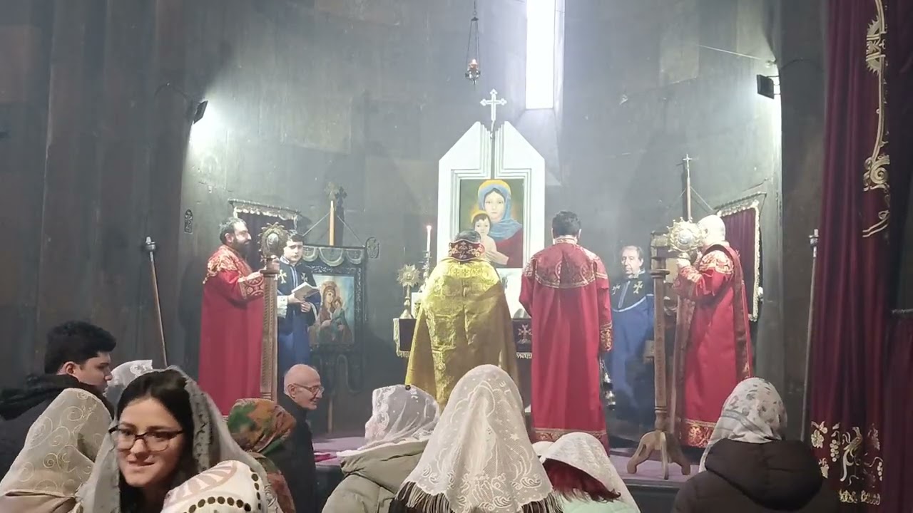 Ամենակալ ես Տէր։ Քրիստոս մեր մեջ հայտնվեց։ Սուրբ, Սուրբ Տէր։ Դավթաշենի սրբոց նահատակաց։ Տեր Խորեն։