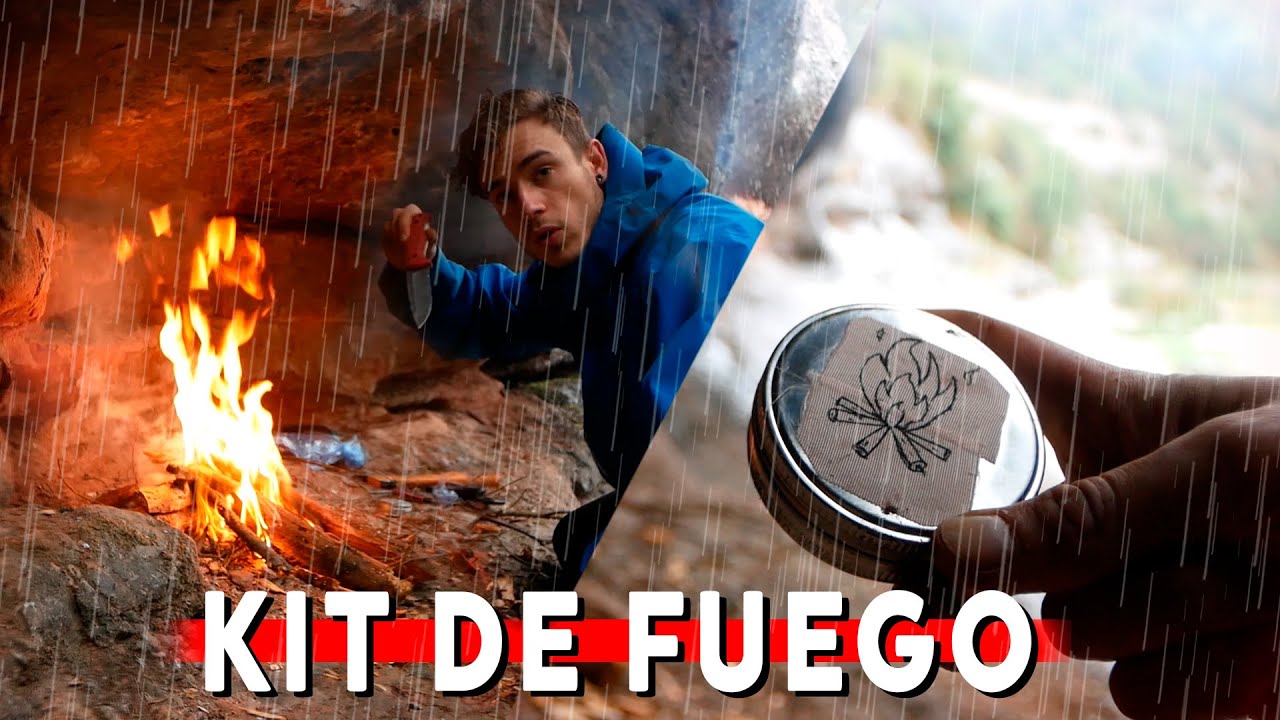 🔥 Hacer 𝐅𝐔𝐄𝐆𝐎 Bajo La 𝐋𝐋𝐔𝐕𝐈𝐀 - T&eacute;cnica De Supervivencia Real.⛈️