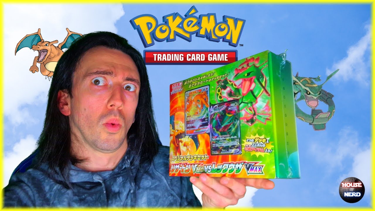 Opening Pokemon TCG Charizard VSTAR Vs Rayquaza VMAX Special Deck #pokemon #pokemoncards #pokemontcg