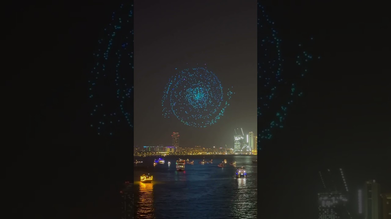 Dubai Drone Show - part 1 