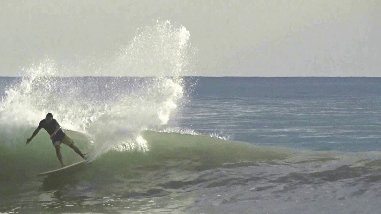 Surf Session Dominical beach in Costa Rica