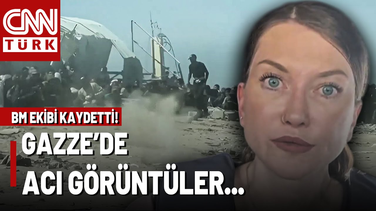 Yardım Bekleyenlere Ateş Açıldı! Yine Gazze, Yine Acı Görüntüler... BM O Görüntüleri Kaydetti!