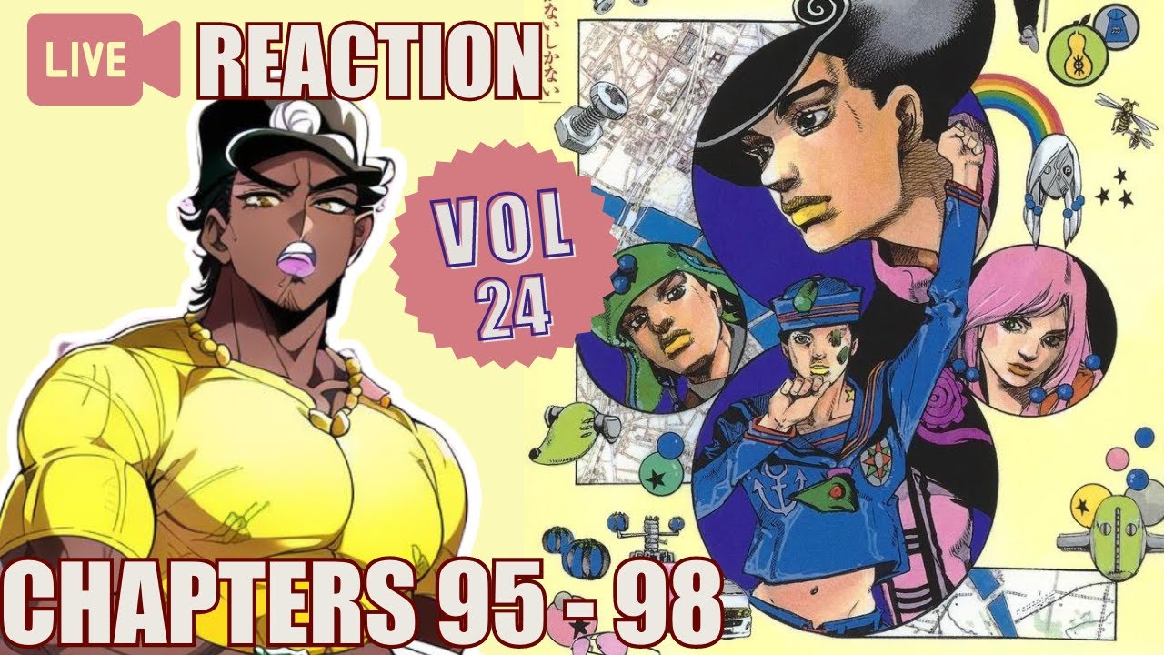 JJBA: JoJolion BLIND REACTION: Volume 24 (Chapter 95-98)