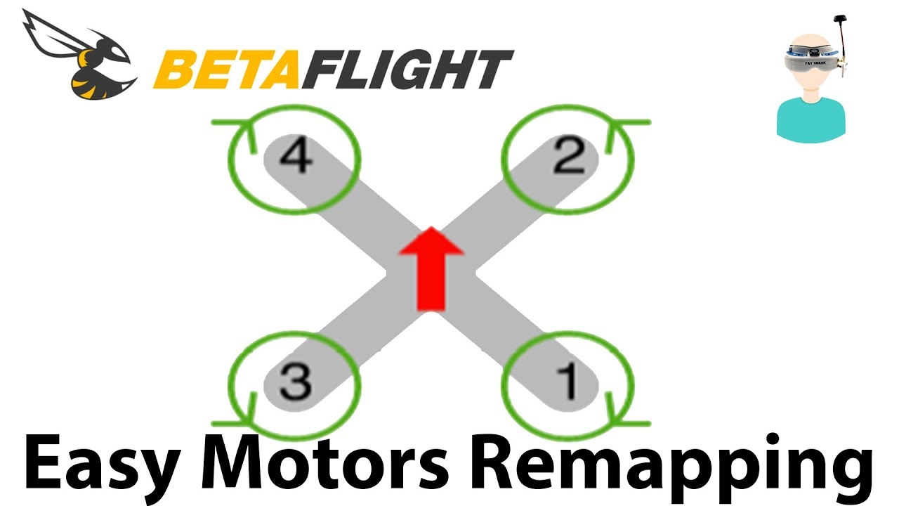 Betaflight Motors Remapping Guide