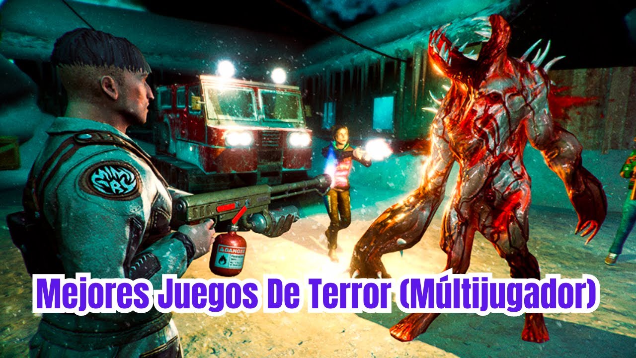Top 5 Mejores Juegos de TERROR MULTIJUGADOR para android 2024