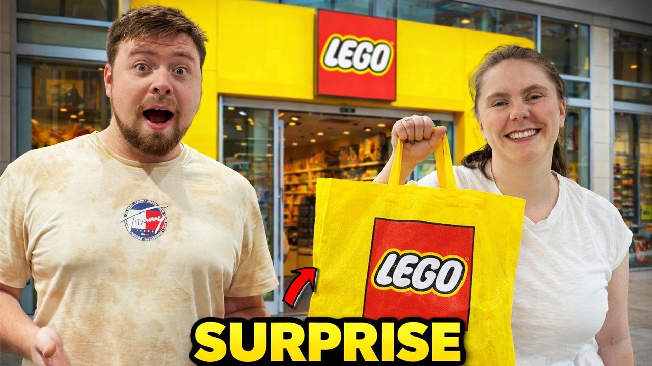 Моя девушка сделала мне сюрприз, подарив LEGO!