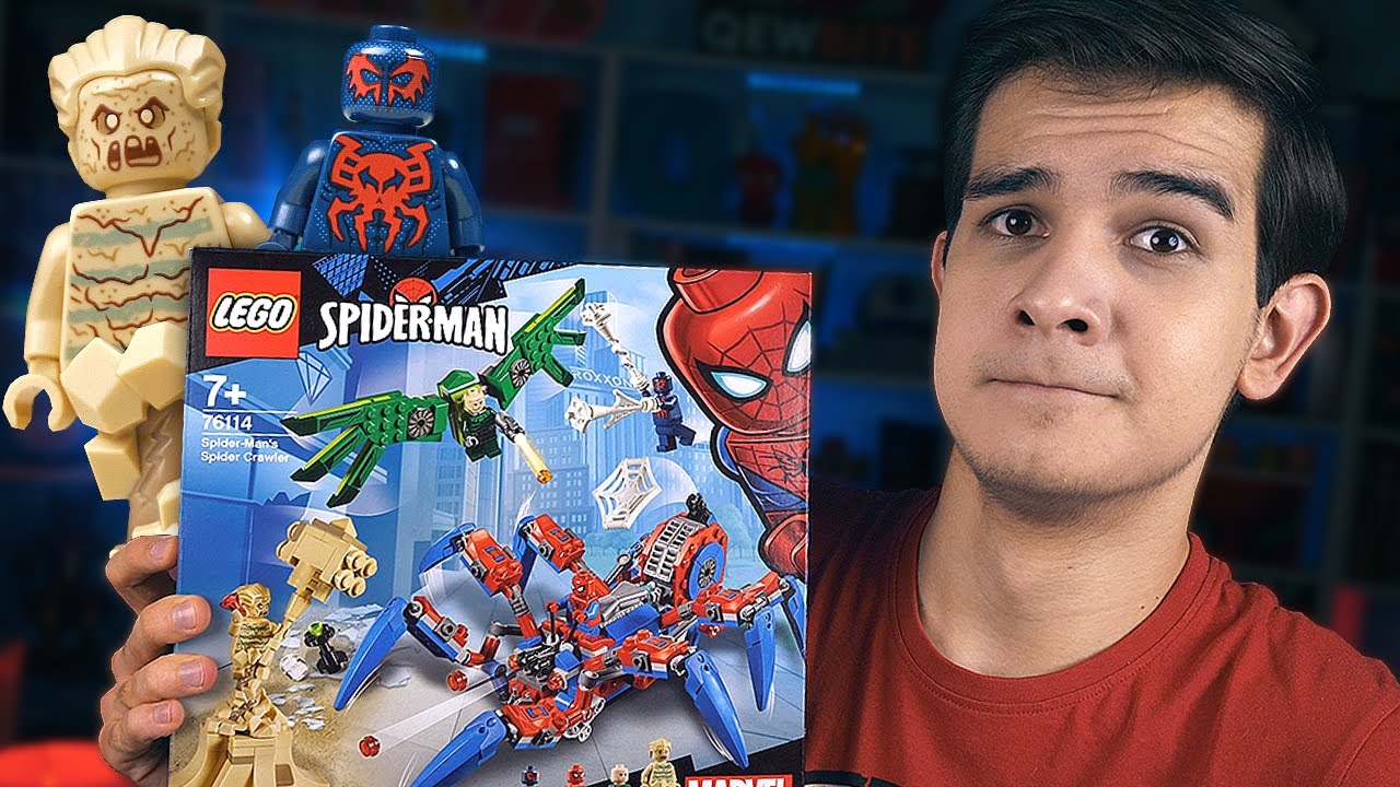 LEGO ЧЕЛОВЕК-ПАУК - Песочный Человек и Человек-Паук 2099 (76114)