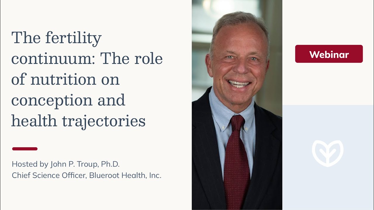 The fertility continuum: The role of nutrition on conception and health trajectories