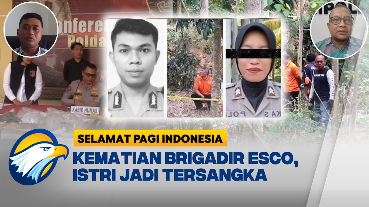 Polwan Tersangka Kematian Suami, Motif Masih Misteri - [Selamat Pagi Indonesia]