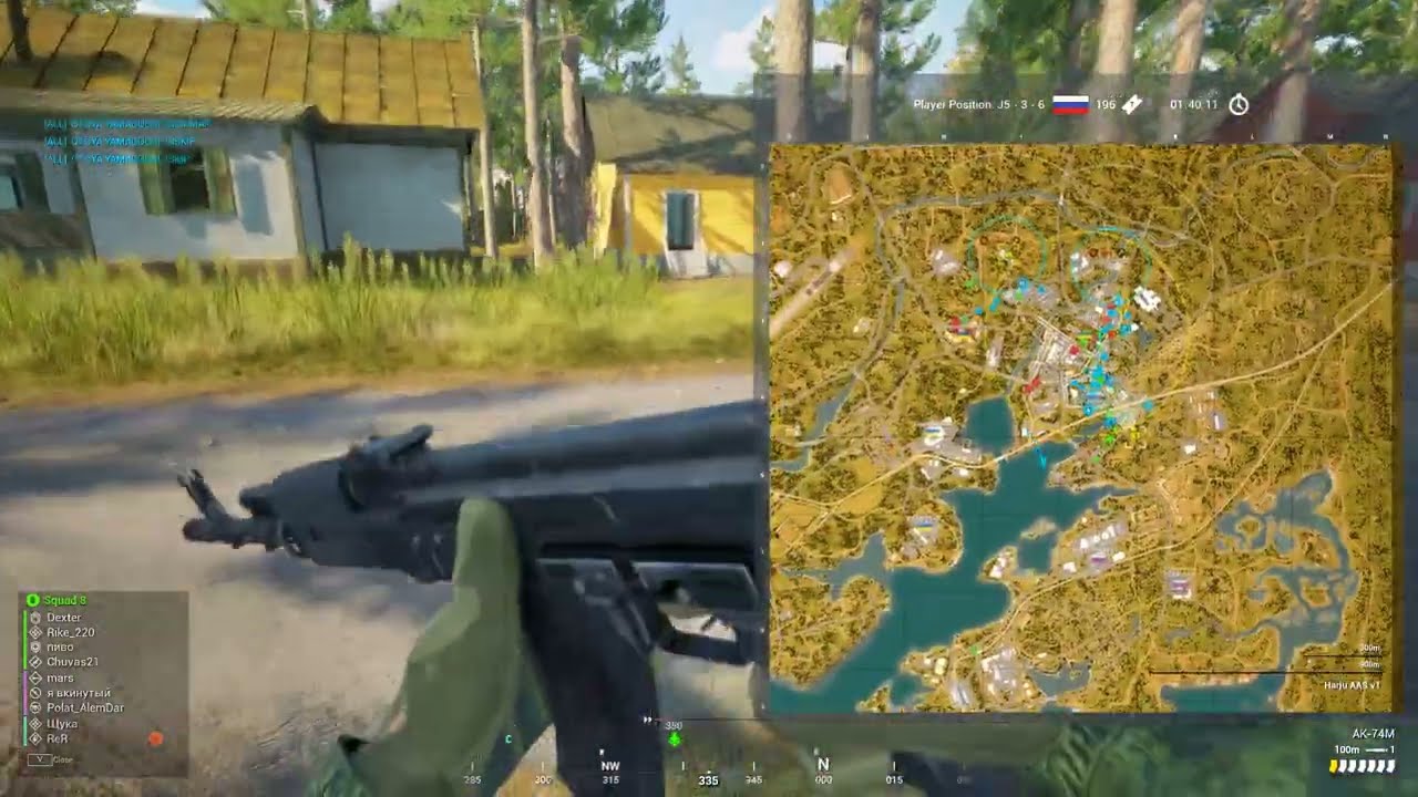 Бой за маленький городок в SQUAD 10.2