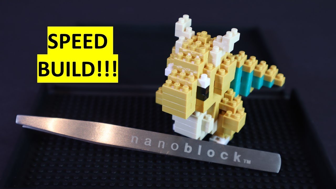 Dragonite Pok&eacute;mon Nanoblock Speed Build (NBPM_011)