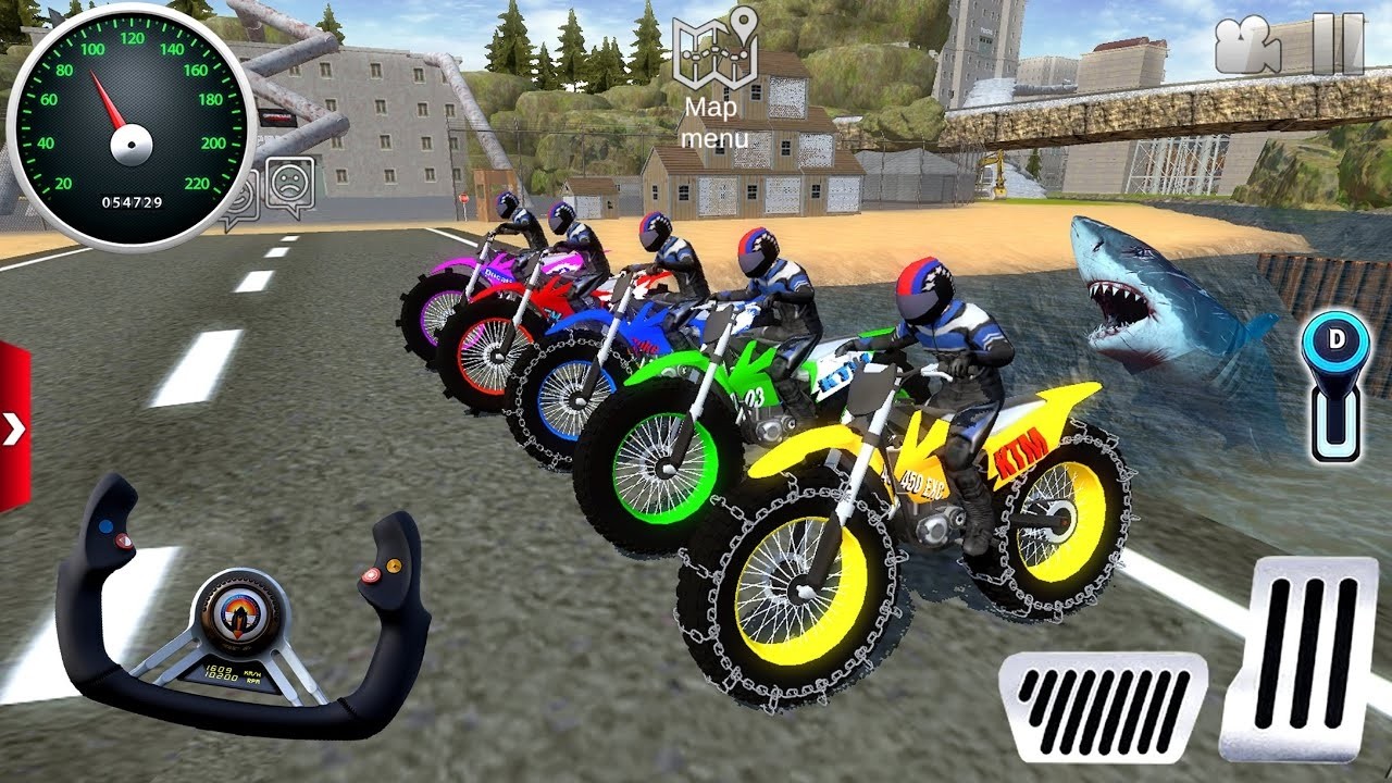 Police Racing Motocross Extreme US Bikes Off_Road #7 - Offroad Outlaws Bike Game Android Gameplay