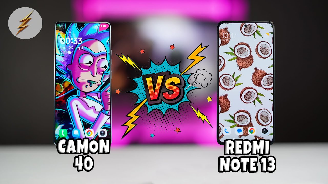 Camon 40 VS Redmi Note 13 | ¿Cuál es el Mejor? Comparativa Completa | Top Pulso