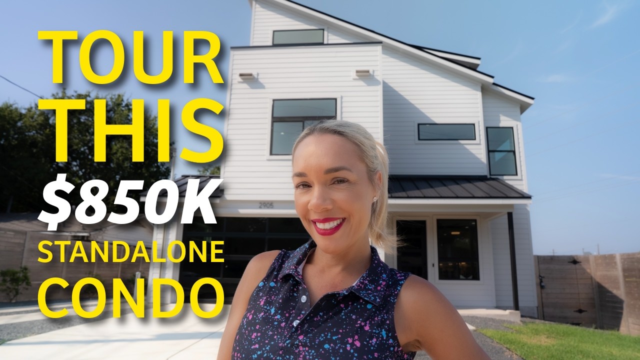 This doesn't feel like a condo | $850K Luxury Austin Texas Condo Tour