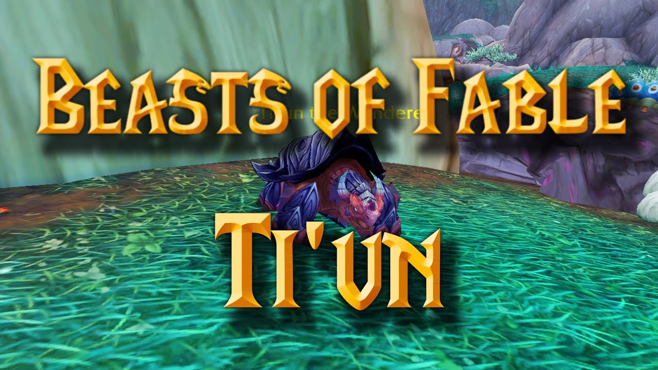 How to defeat Ti'un - WoW Mists of Pandaria classic - Beasts of Fable