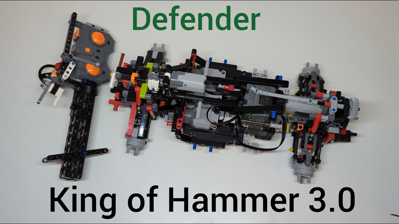 42110 motorised land rover Defender с соревнований King of Hammer 3.0