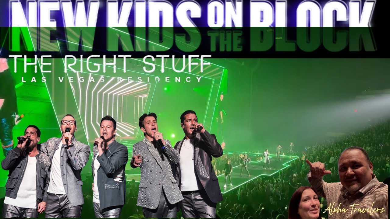 New Kids On The Block NKOTB Concert Las Vegas MGM What An Experience