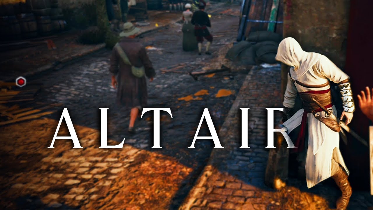 Altair Master Assassin Stealth Kills in AC Unity