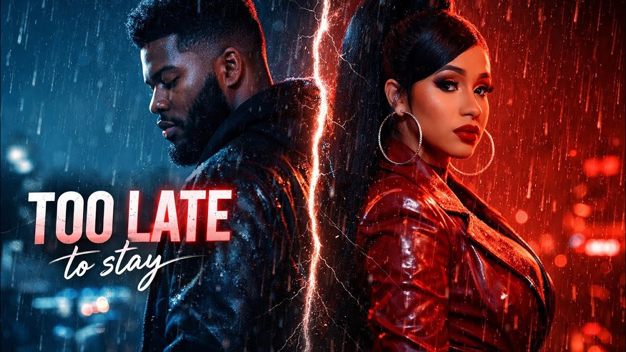 Khalid ft Cardi B - Too Late To Stay.( Official Fan Made Music video)