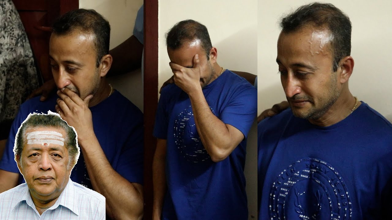 വിദേശത്ത് നിന്ന് മടങ്ങിയെത്തിയ പൂജപ്പുര രവിയുടെ മകൻ അച്ഛനെ കണ്ടപ്പോൾ | Poojappura Ravi