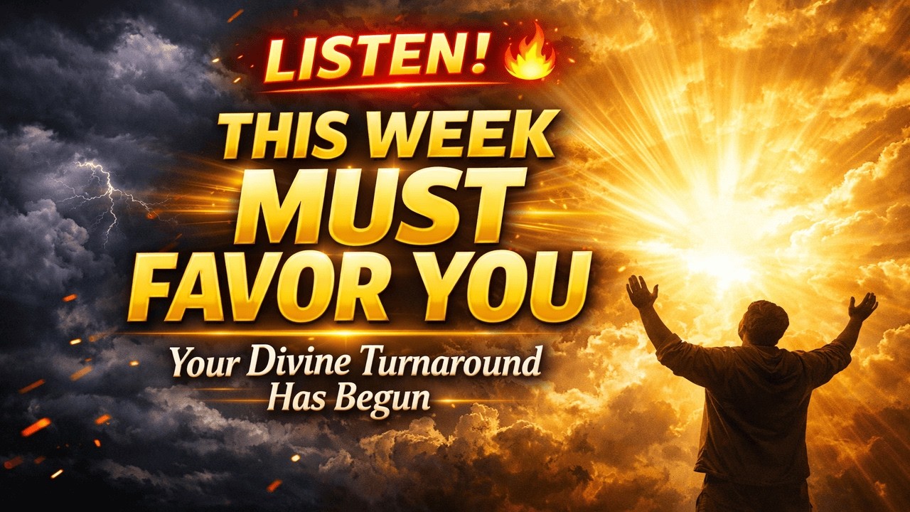 LISTEN! 🔥 THIS WEEK MUST FAVOR YOU Your Divine Turnaround Has Begun