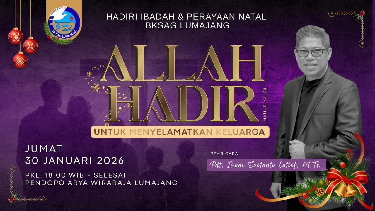 Ibadah & Perayaan Natal BKSAG 2025 