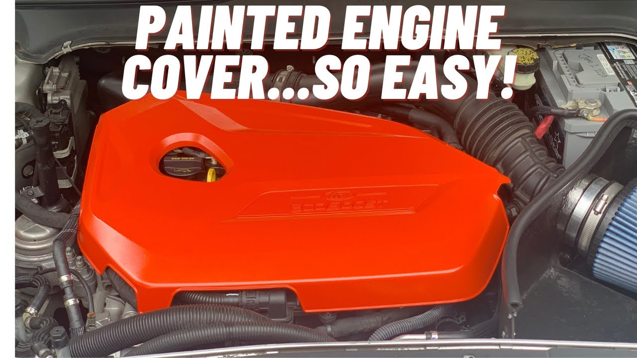 How To Paint Your Engine Cover