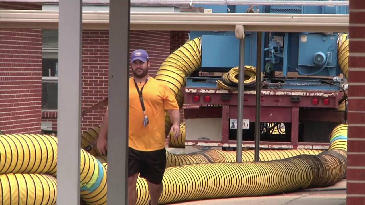 Denham Springs High School Suffers Major Flood Damage