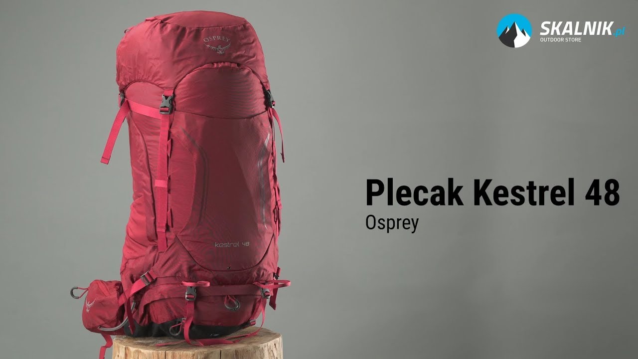 Plecak Osprey Kestrel 48 &ndash; pojemność, funkcje i dla kogo? - skalnik.pl