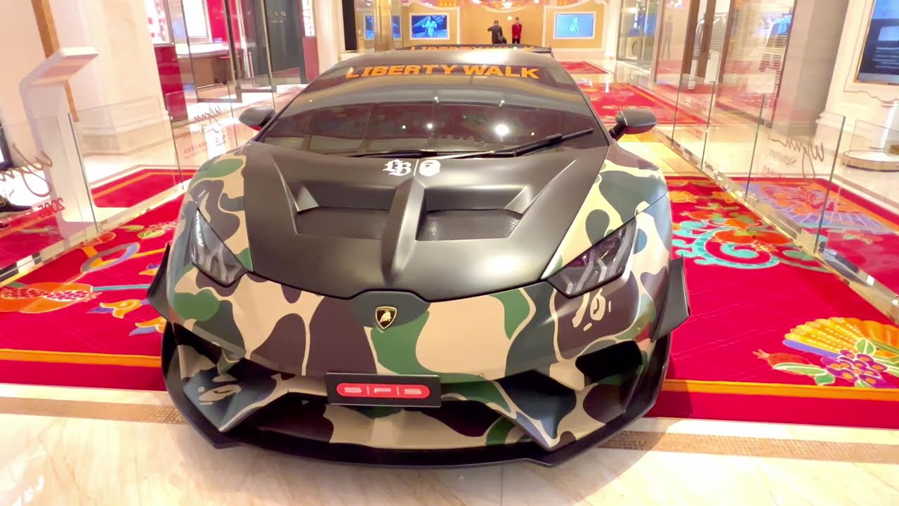 Liberty Walk x BAPE Japan Lamborghini Huracan LB-Silhouette Works GT (Part II)