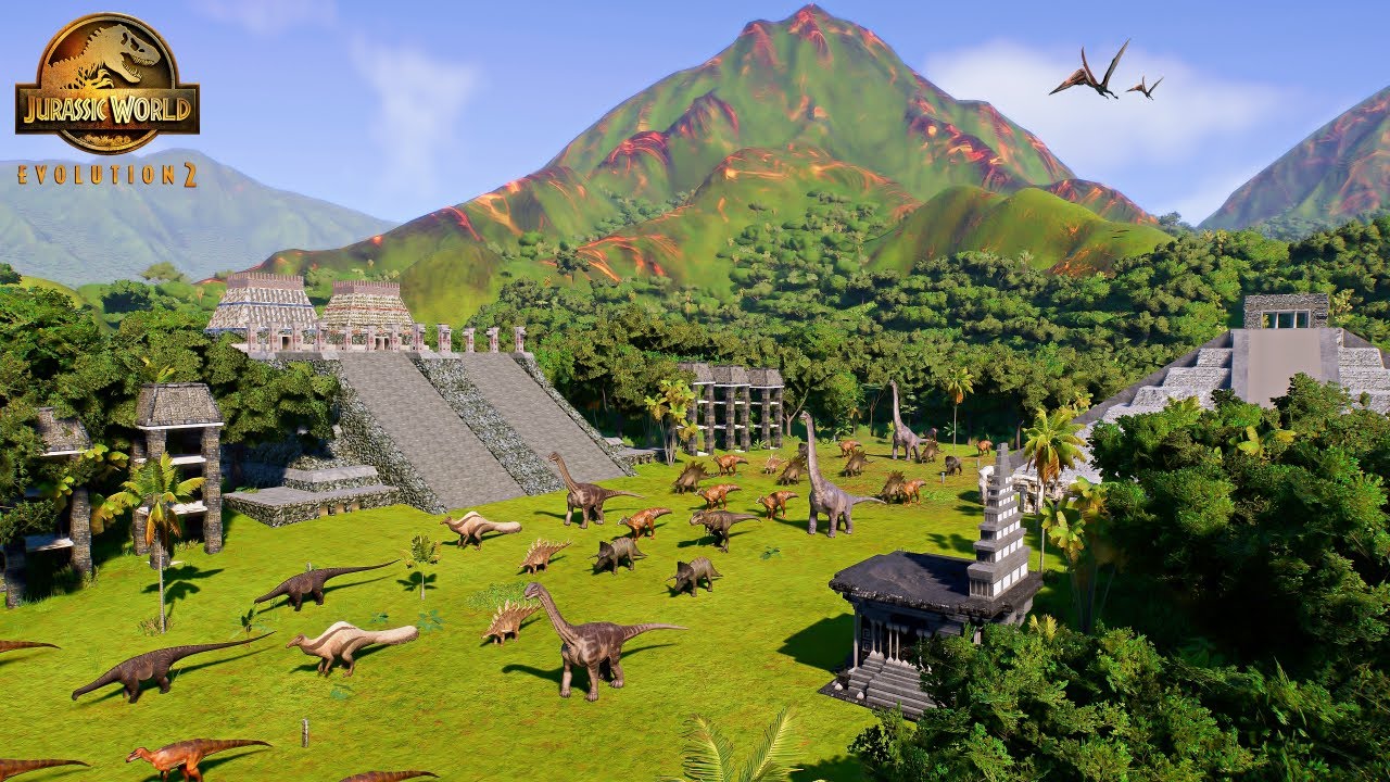 All Dinosaurs escaping through the lost city of El Dorado | Episode 6 | Jurassic World Evolution 2