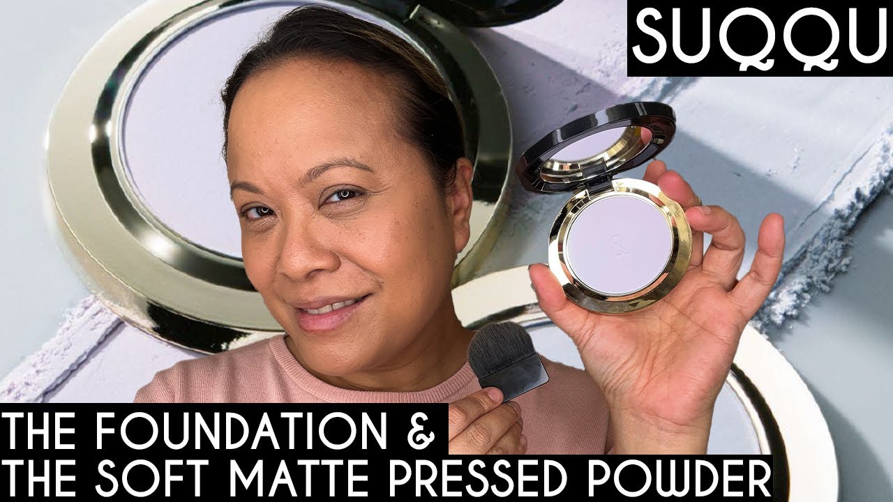 Suqqu Pressed Powder & The Foundation 035 - PR and Gifted - Try on and review