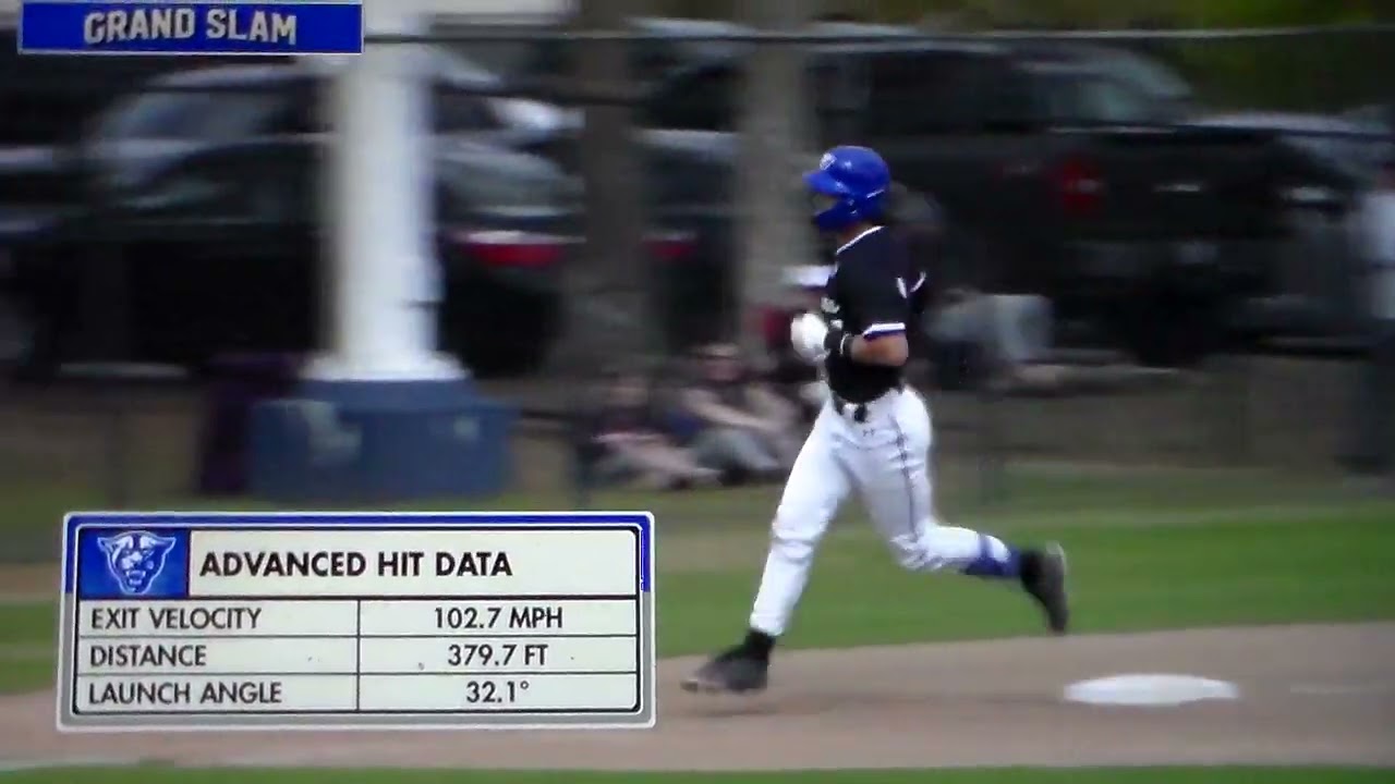 Georgia State baseball's Carter Bailey grand slam home run vs. South Alabama