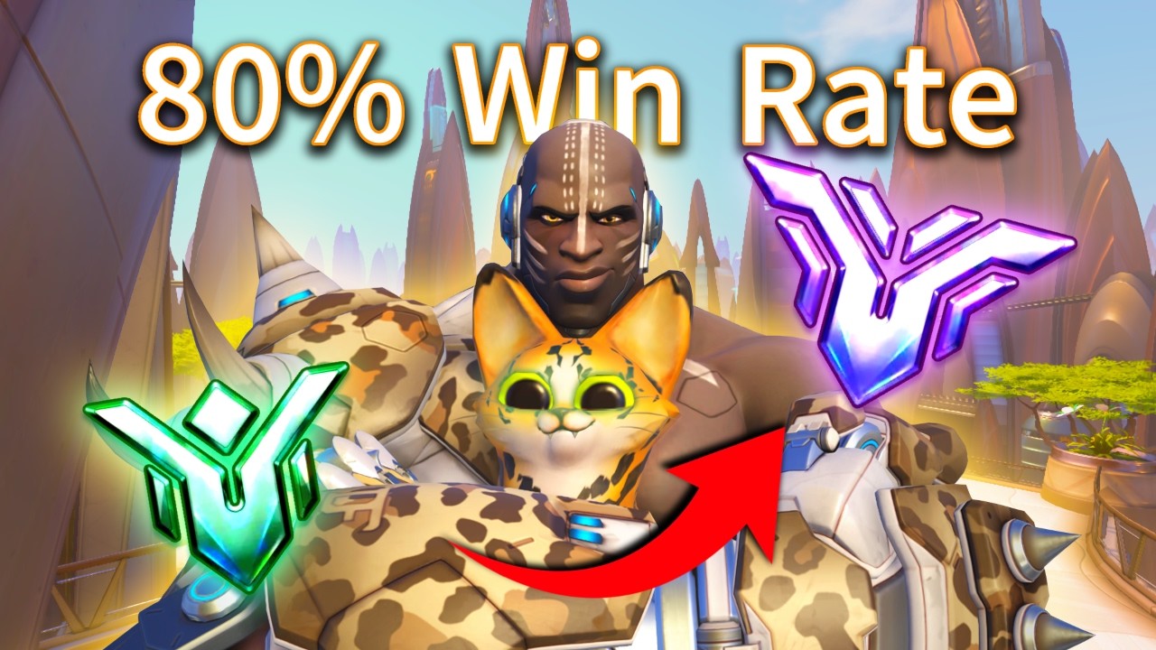 Думфист вывел меня в ранг Мастера 2 👊 | Геймплей Overwatch 1 сезон 2026