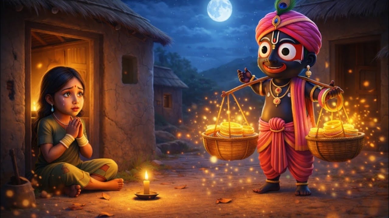जगन्नाथ जी खुद बने मनिहार 😢 | भक्त की लाज रखने आए प्रभु | सच्ची भक्ति की अद्भुत कहानी