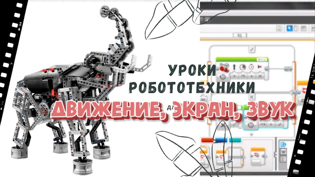 Урок 2: Движение, экран, звук