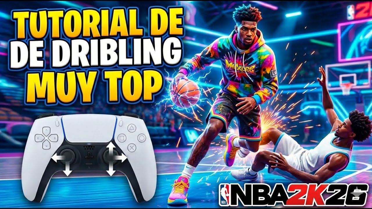NO SABES DRIBLAR? Guía Definitiva de Dribling NBA 2K26 + Mejores Animaciones 🔥