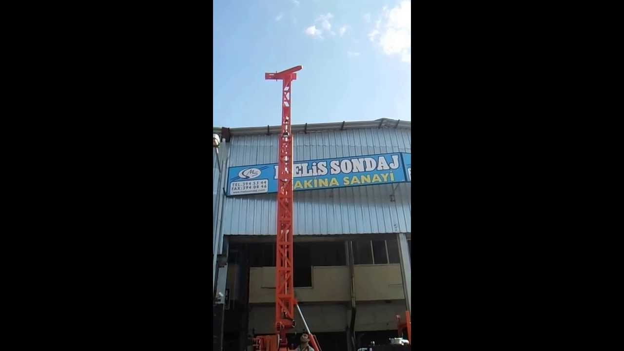 MS 750 PALETLİ SONDAJ MAKİNESİ-MELİS SONDAJ MAKİNE SANAYİ