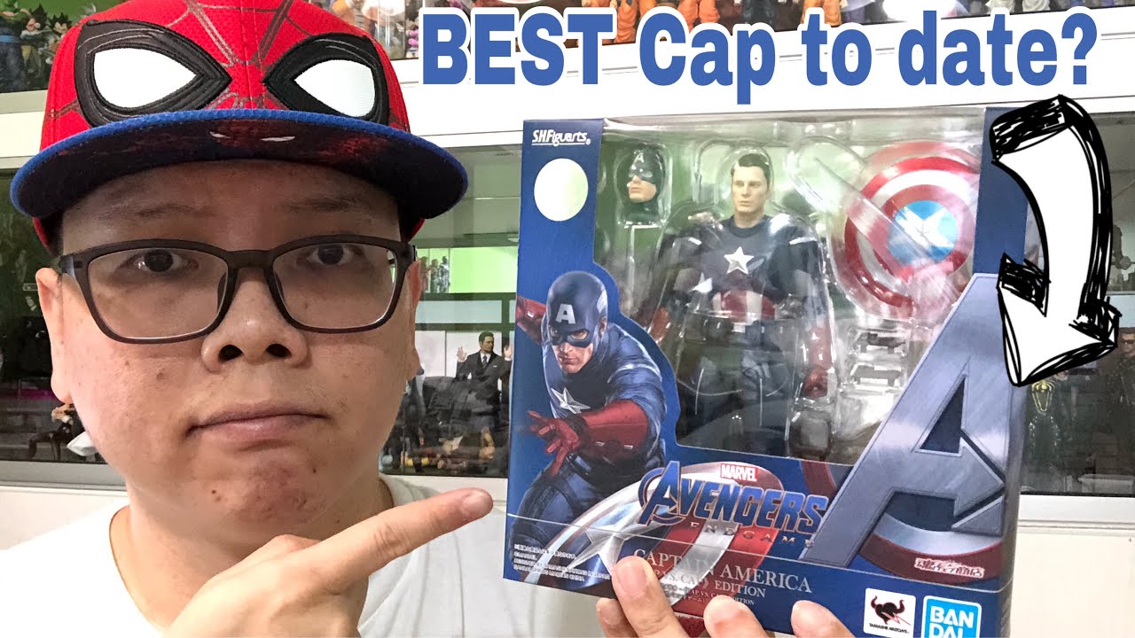 REVIEW: SH Figuarts Captain America Cap Vs Cap Edition from Avengers Endgame Tamashii Web Exclusive